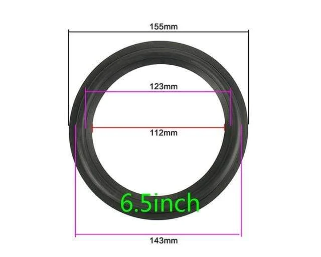 Reparaturzubehör für die Gummisicke der Lautsprecheraufhängung in neuer Größe für 2 Zoll, 2.5 Zoll, 3.5 Zoll, 4 Zoll, 4.5 Zoll, 5.25 Zoll, 6.5 Zoll, 8 Zoll