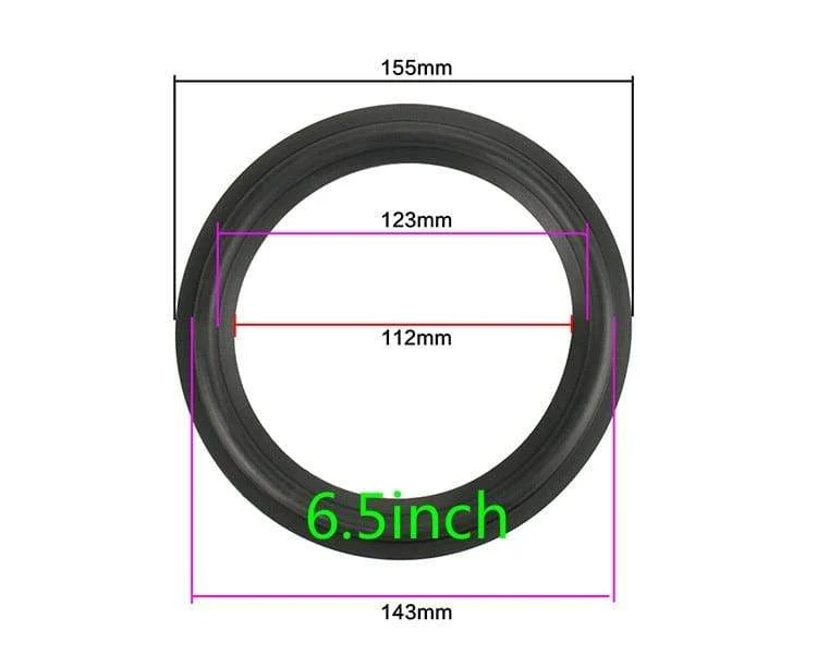 Reparaturzubehör für die Gummisicke der Lautsprecheraufhängung in neuer Größe für 2 Zoll, 2.5 Zoll, 3.5 Zoll, 4 Zoll, 4.5 Zoll, 5.25 Zoll, 6.5 Zoll, 8 Zoll