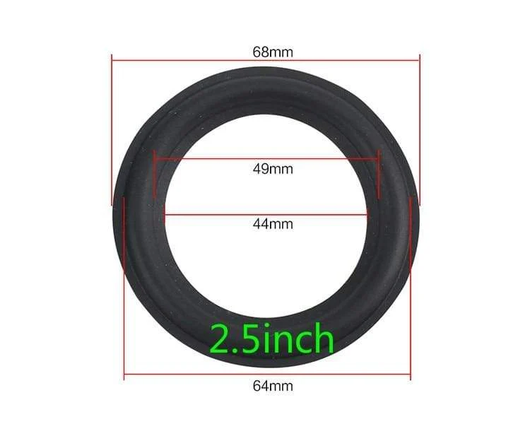 Reparaturzubehör für die Gummisicke der Lautsprecheraufhängung in neuer Größe für 2 Zoll, 2.5 Zoll, 3.5 Zoll, 4 Zoll, 4.5 Zoll, 5.25 Zoll, 6.5 Zoll, 8 Zoll