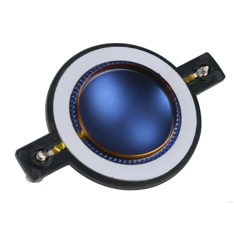 GHXAMP 44.4 mm Flachdraht-Hochtöner-Lautsprecher, Schwingspule, blaue Folie, Aluminium, mit 44.4-Kern-Hochtöner-Treiberzubehör