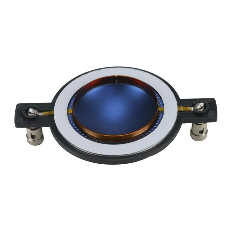 GHXAMP 44.4 mm Flachdraht-Hochtöner-Lautsprecher, Schwingspule, blaue Folie, Aluminium, mit 44.4-Kern-Hochtöner-Treiberzubehör