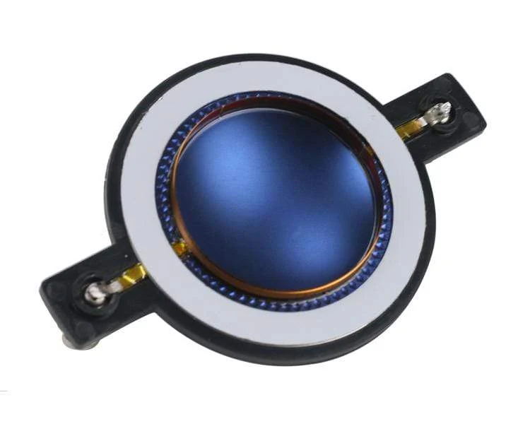 GHXAMP 44.4 mm Flachdraht-Hochtöner-Lautsprecher, Schwingspule, blaue Folie, Aluminium, mit 44.4-Kern-Hochtöner-Treiberzubehör