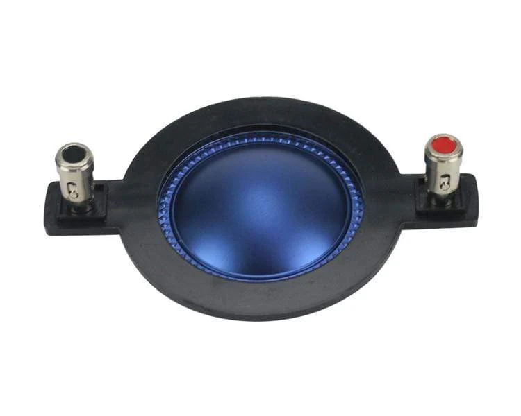 GHXAMP 44.4 mm Flachdraht-Hochtöner-Lautsprecher, Schwingspule, blaue Folie, Aluminium, mit 44.4-Kern-Hochtöner-Treiberzubehör