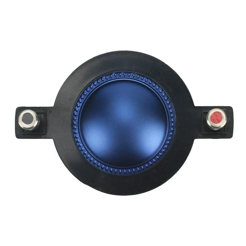 GHXAMP 44.4 mm Flachdraht-Hochtöner-Lautsprecher, Schwingspule, blaue Folie, Aluminium, mit 44.4-Kern-Hochtöner-Treiberzubehör