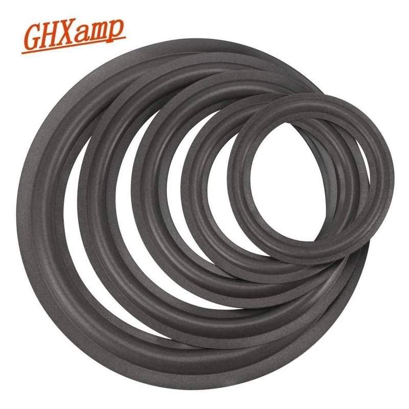 GHXAMP 2PCS Lautsprecher Schaum Reparatur Falten Rand Ring Subwoofer Lautsprecher Reparatur Zubehör DIY 5 ZOLL 6.5 ZOLL 8 ZOLL 10 12 ZOLL