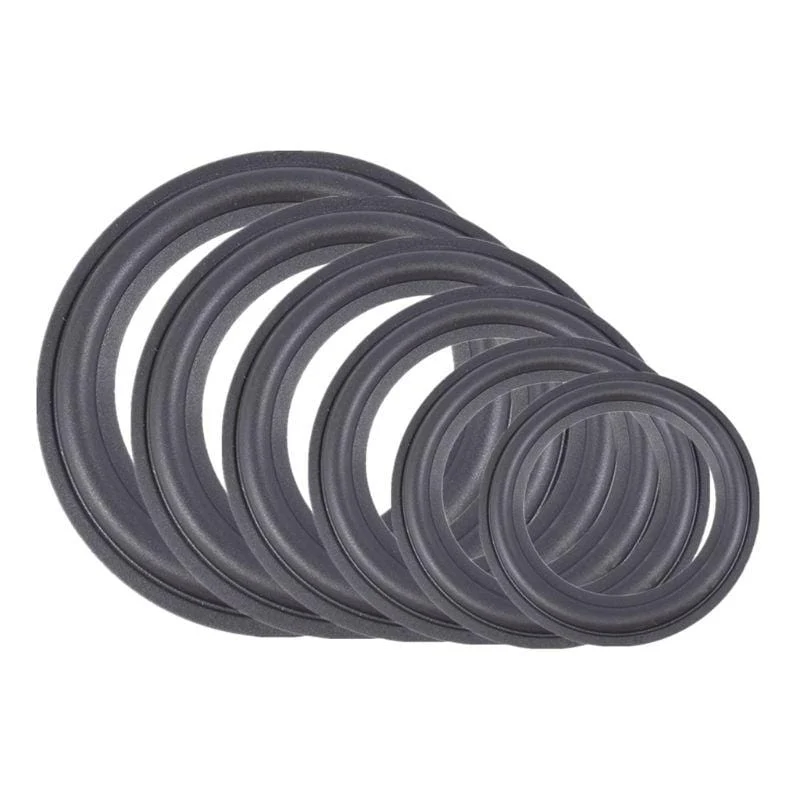 4/5/6.5/8/10/12 Zoll elastischer Gummiring, Lautsprecher-Surround-Reparaturschaum, Tieftönerkante