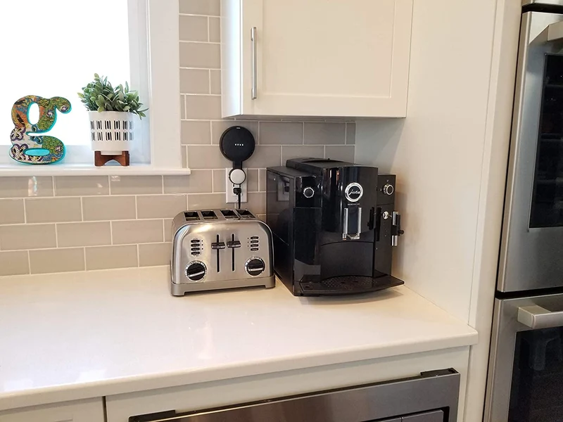 Steckdosen-Wandhalterung für Google Home Mini (1. Generation), Google Nest Mini (2. Generation), Kabelmanagement für Google Mini Smart Speaker
