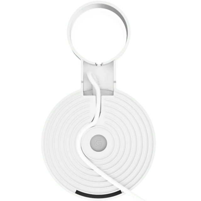 Steckdosen-Wandhalterung für Google Home Mini (1. Generation), Google Nest Mini (2. Generation), Kabelmanagement für Google Mini Smart Speaker