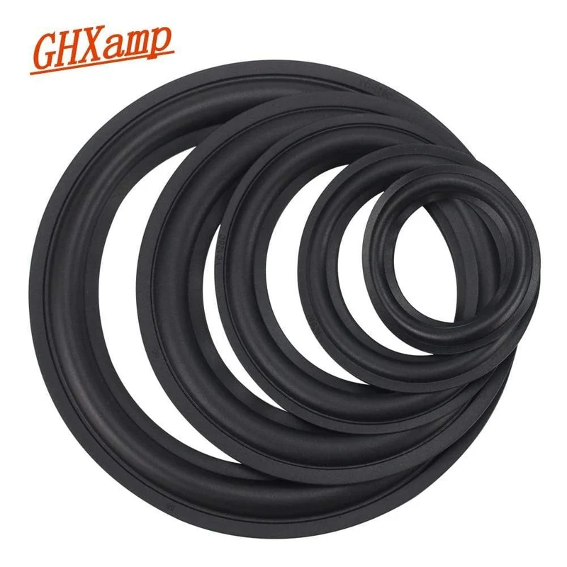 GHXAMP Lautsprecher Gummi Surround Reparatur 3 Zoll 4 Zoll 5 Zoll 6.5 8 Zoll Lautsprecher Subwoofer Zubehör Allgemeine Faltkante Diy