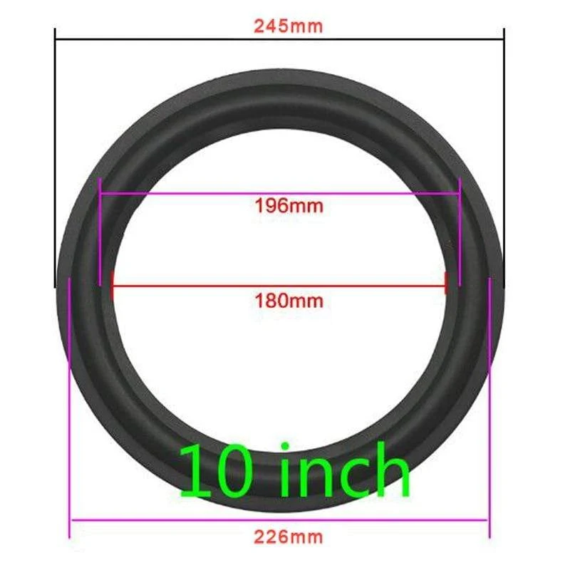 GHXAMP Lautsprecher Gummi Surround Reparatur 3 Zoll 4 Zoll 5 Zoll 6.5 8 Zoll Lautsprecher Subwoofer Zubehör Allgemeine Faltkante Diy