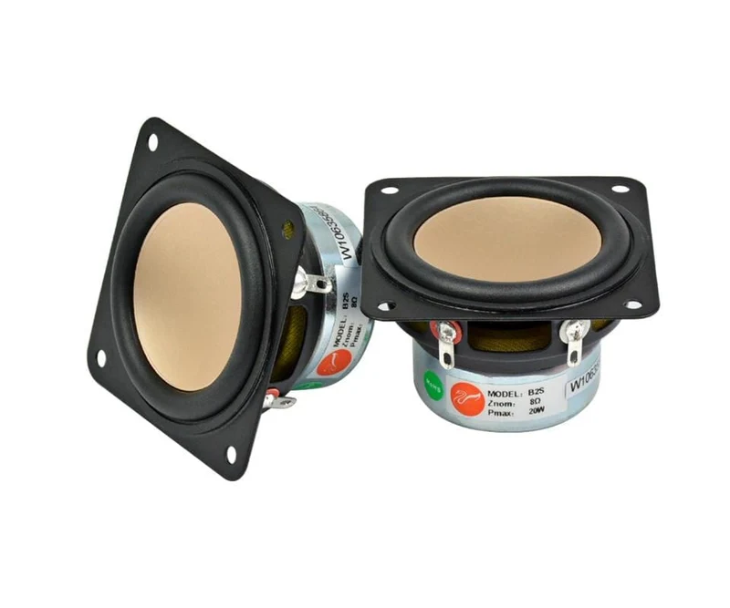 AIYIMA 2Pcs 2 Zoll Tragbare Lautsprecher Fahrer 8 Ohm 20W Vollständige Palette Fieber Lautsprecher DIY Für Home Theater audio Lautsprecher