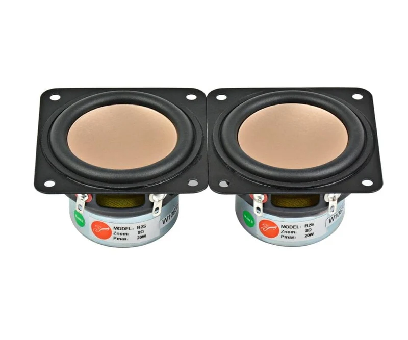 AIYIMA 2Pcs 2 Zoll Tragbare Lautsprecher Fahrer 8 Ohm 20W Vollständige Palette Fieber Lautsprecher DIY Für Home Theater audio Lautsprecher