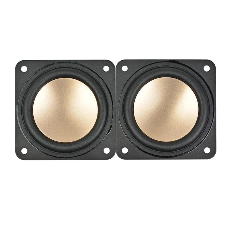 AIYIMA 2Pcs 2 Zoll Tragbare Lautsprecher Fahrer 8 Ohm 20W Vollständige Palette Fieber Lautsprecher DIY Für Home Theater audio Lautsprecher