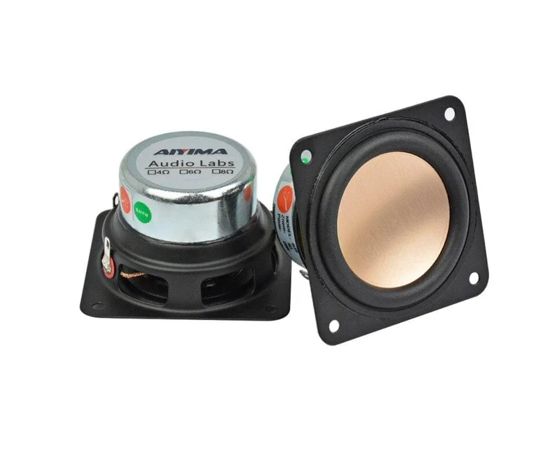 AIYIMA 2Pcs 2 Zoll Tragbare Lautsprecher Fahrer 8 Ohm 20W Vollständige Palette Fieber Lautsprecher DIY Für Home Theater audio Lautsprecher