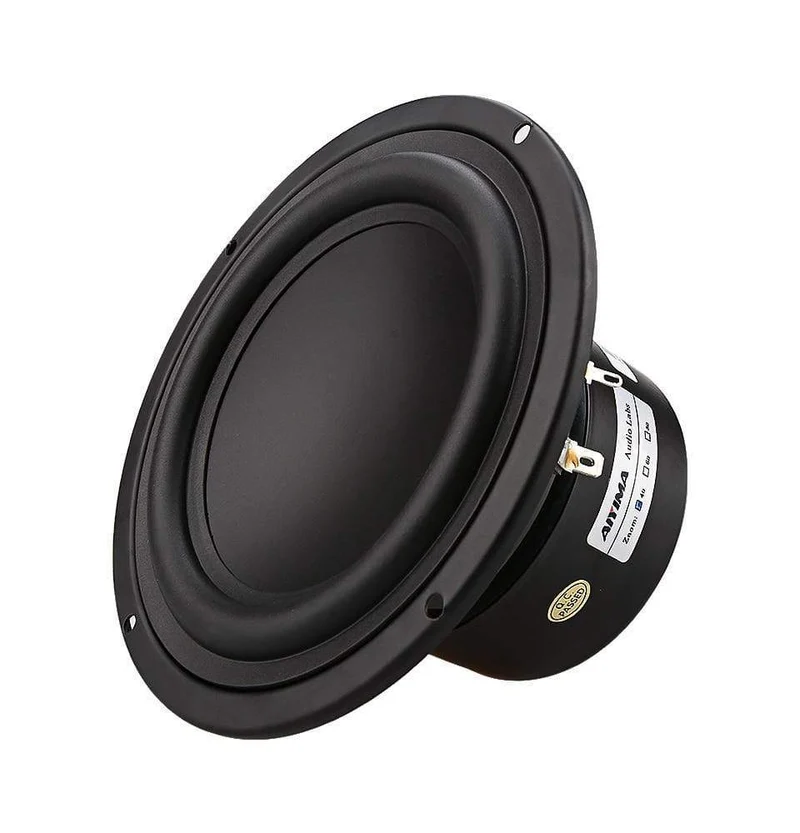 AIYIMA 1Pcs 5.25 Zoll Subwoofer Lautsprecher Treiber 4 8 Ohm 40W Woofer Starker Tiefbass Heimkino Für Regallautsprecher Auto Audio