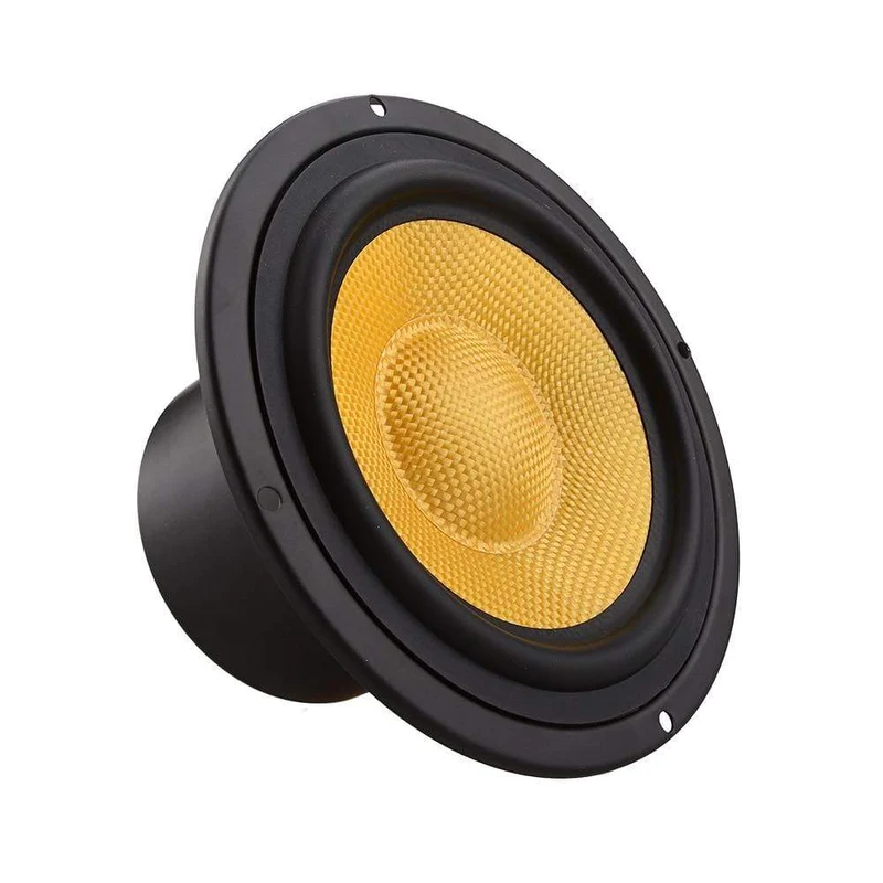 AIYIMA 5.25 Zoll Audio Lautsprecher Fahrer 4 8Ohm 100 W Mitte Bass Lautsprecher Woofer Fiberglas Kegel Heimkino Für Bücherregal DIY
