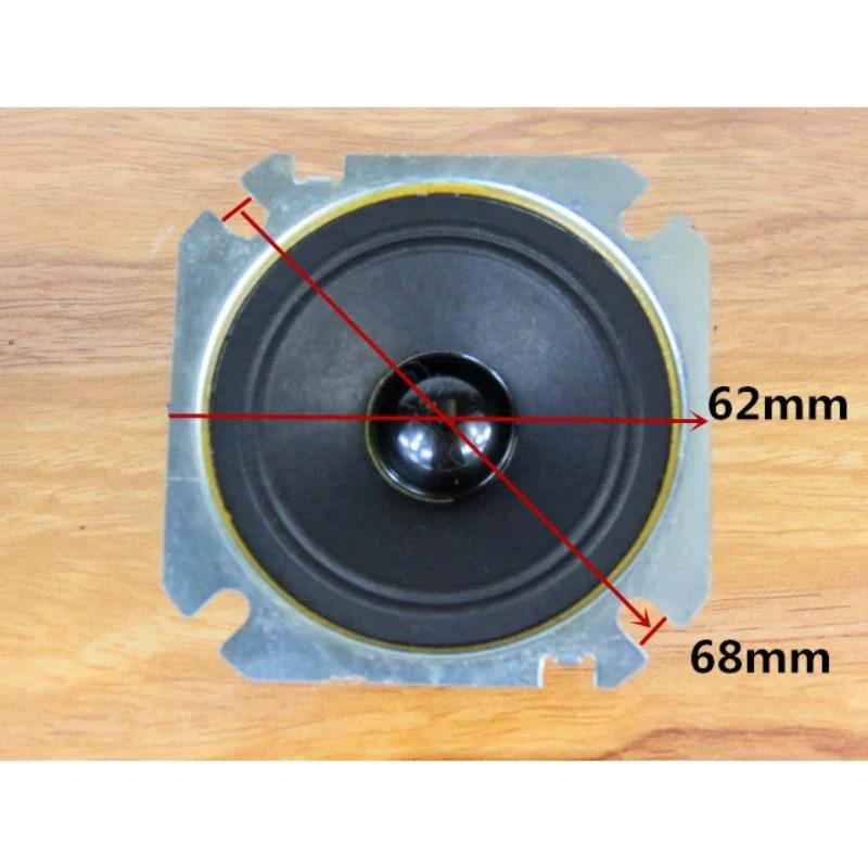 SOTAMIA 2Pcs 2.5 Zoll Hochtöner Audio Lautsprecher Treiber 6 Ohm 60W Papier Kegel Höhen Lautsprecher DIY Sound Musik Lautsprecher Heimkino