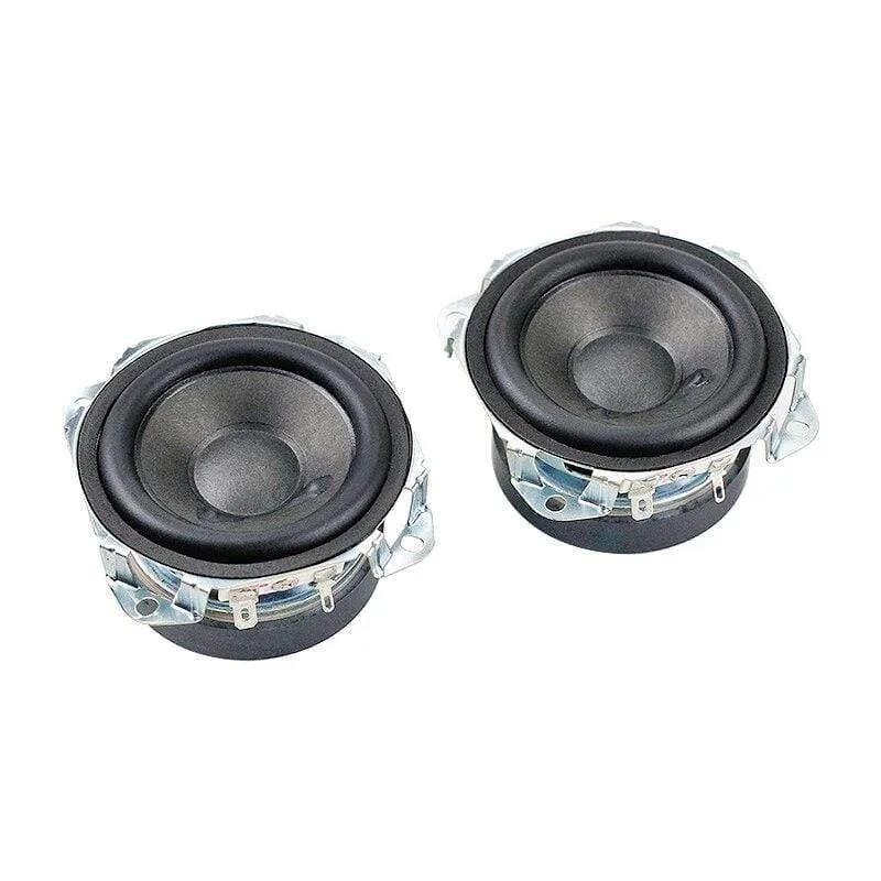 GHXAMP 4OHM 15W 3 Zoll Breitbandlautsprecher Hochtöner Mittelbass Lautsprecher Eingebaute Allfrequenz-Audiotreibereinheit 2PCS