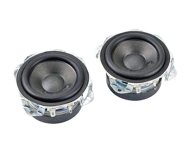 GHXAMP 4OHM 15W 3 Zoll Breitbandlautsprecher Hochtöner Mittelbass Lautsprecher Eingebaute Allfrequenz-Audiotreibereinheit 2PCS