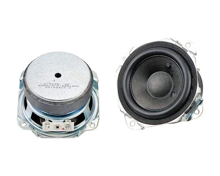 GHXAMP 4OHM 15W 3 Zoll Breitbandlautsprecher Hochtöner Mittelbass Lautsprecher Eingebaute Allfrequenz-Audiotreibereinheit 2PCS