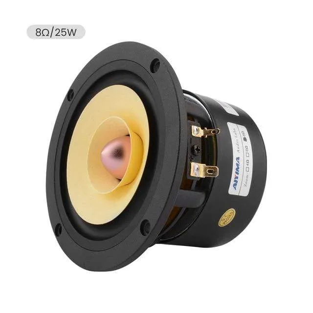 AIYIMA 4 Zoll Audio Full Range Lautsprecher Fahrer 25W Mid Frequenz HIFI Sound Verstärker Lautsprecher Einheit Für Heimkino lautsprecher