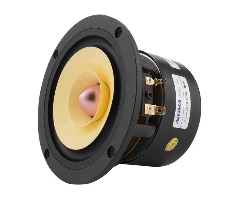 AIYIMA 4 Zoll Audio Full Range Lautsprecher Fahrer 25W Mid Frequenz HIFI Sound Verstärker Lautsprecher Einheit Für Heimkino lautsprecher