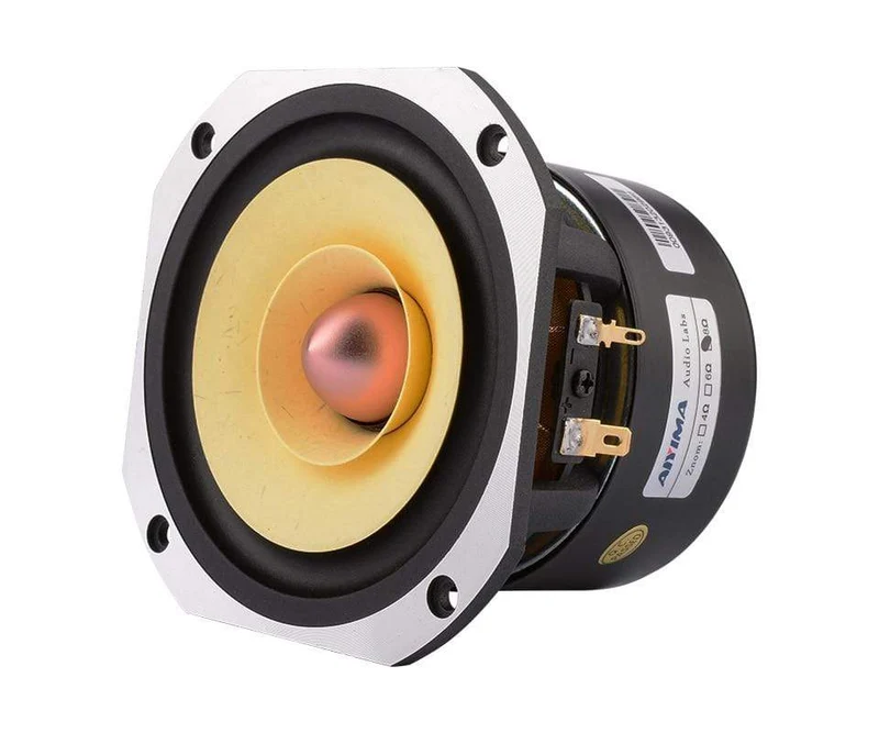 AIYIMA 4 Zoll Audio Full Range Lautsprecher Fahrer 25W Mid Frequenz HIFI Sound Verstärker Lautsprecher Einheit Für Heimkino lautsprecher