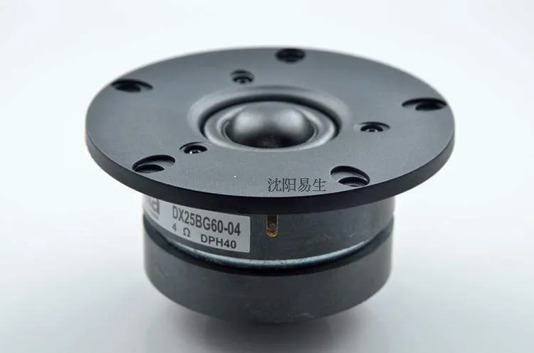 2 Stück Original Vifa XT25BG60-04/DX25BG60-04 4'' Home Audio DIY Dome Hochtöner Lautsprechertreiber 4ohm/100W Silver Panel Option