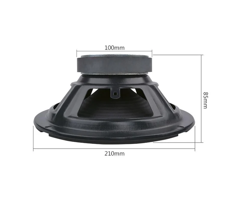 AIYIMA 1 Pc 8 Zoll Mitten Bass Lautsprecher 8Ohm 200 W 35 Core 100 Magnetische Audio Lautsprecher Fahrer Woofer lautsprecher Für Heimkino