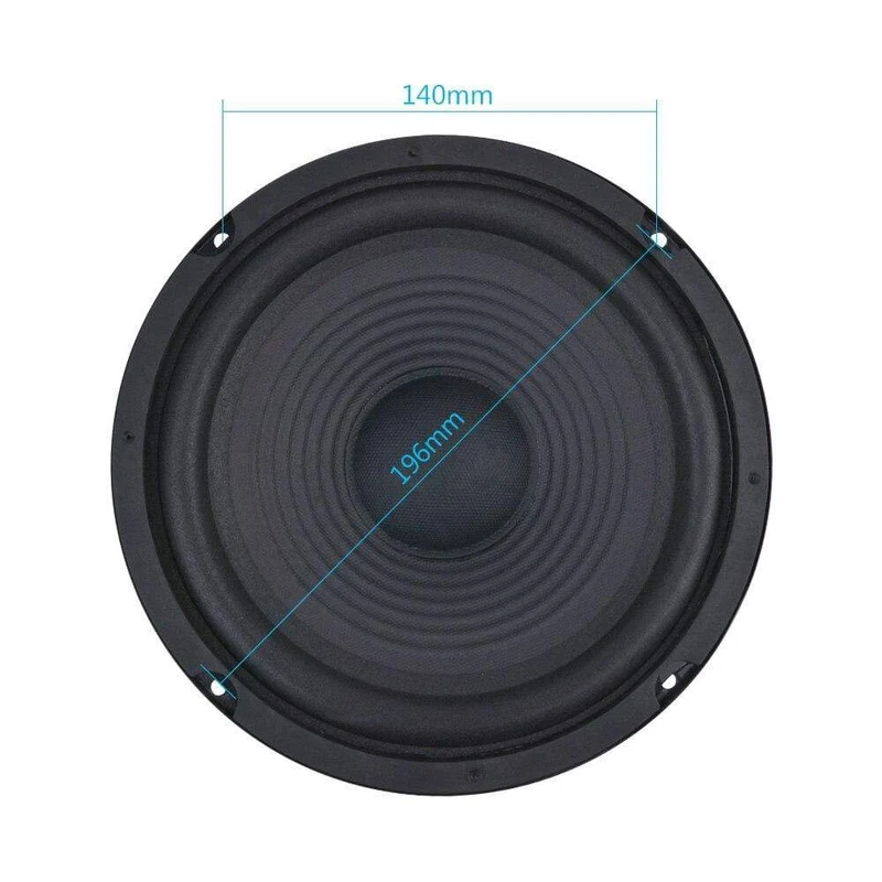 AIYIMA 1 Pc 8 Zoll Mitten Bass Lautsprecher 8Ohm 200 W 35 Core 100 Magnetische Audio Lautsprecher Fahrer Woofer lautsprecher Für Heimkino