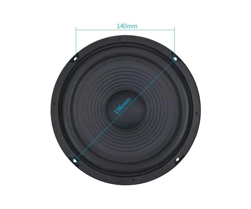 AIYIMA 1 Pc 8 Zoll Mitten Bass Lautsprecher 8Ohm 200 W 35 Core 100 Magnetische Audio Lautsprecher Fahrer Woofer lautsprecher Für Heimkino