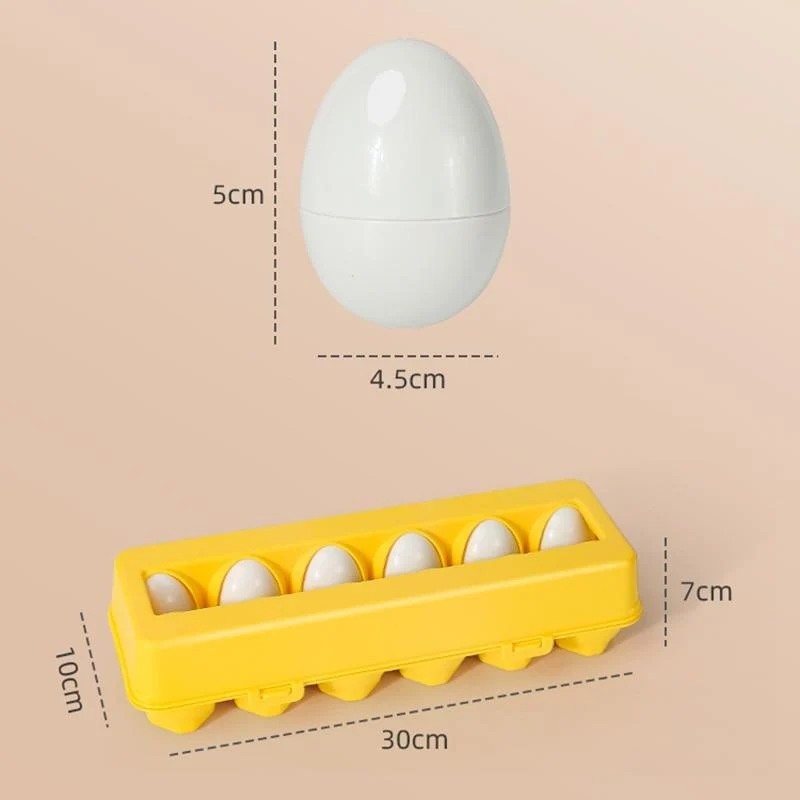 Montessori Spielzeug Eier Schrauben Match Spiel Holzpuzzle 3D Für Kinder Lernen Bildung Mathe Spielzeug Kinder Baby Spielzeug 1 bis 2 Jahre
