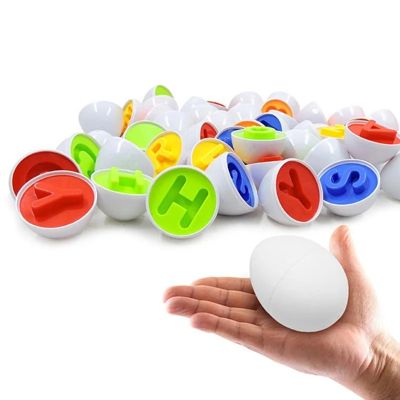 Montessori Spielzeug Eier Schrauben Match Spiel Holzpuzzle 3D Für Kinder Lernen Bildung Mathe Spielzeug Kinder Baby Spielzeug 1 bis 2 Jahre