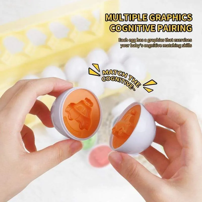 Montessori Spielzeug Eier Schrauben Match Spiel Holzpuzzle 3D Für Kinder Lernen Bildung Mathe Spielzeug Kinder Baby Spielzeug 1 bis 2 Jahre