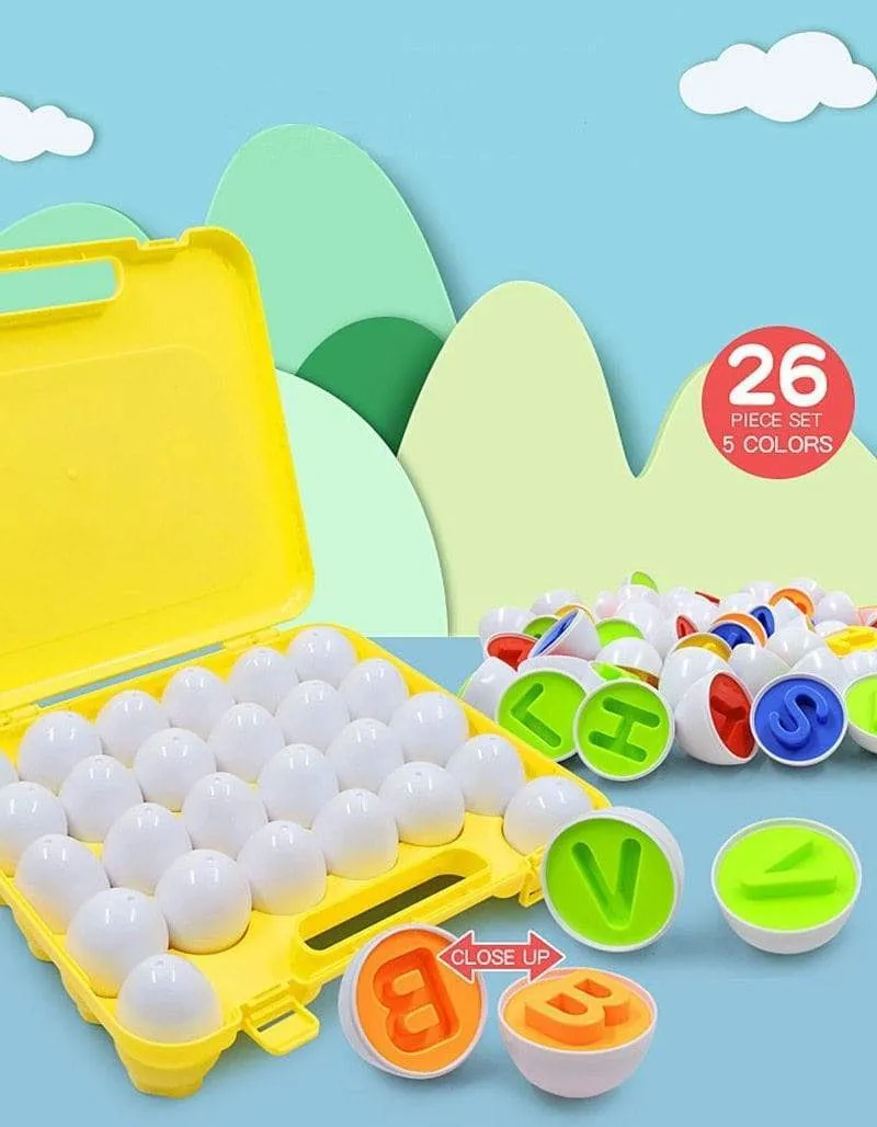 Montessori Spielzeug Eier Schrauben Match Spiel Holzpuzzle 3D Für Kinder Lernen Bildung Mathe Spielzeug Kinder Baby Spielzeug 1 bis 2 Jahre