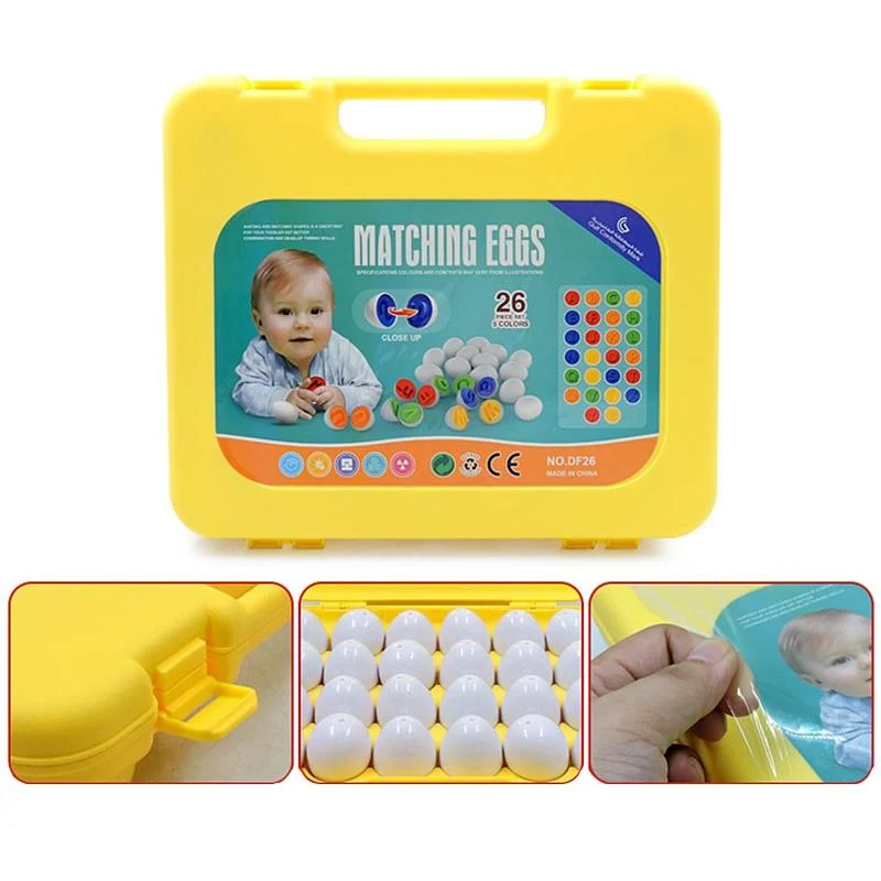 Montessori Spielzeug Eier Schrauben Match Spiel Holzpuzzle 3D Für Kinder Lernen Bildung Mathe Spielzeug Kinder Baby Spielzeug 1 bis 2 Jahre