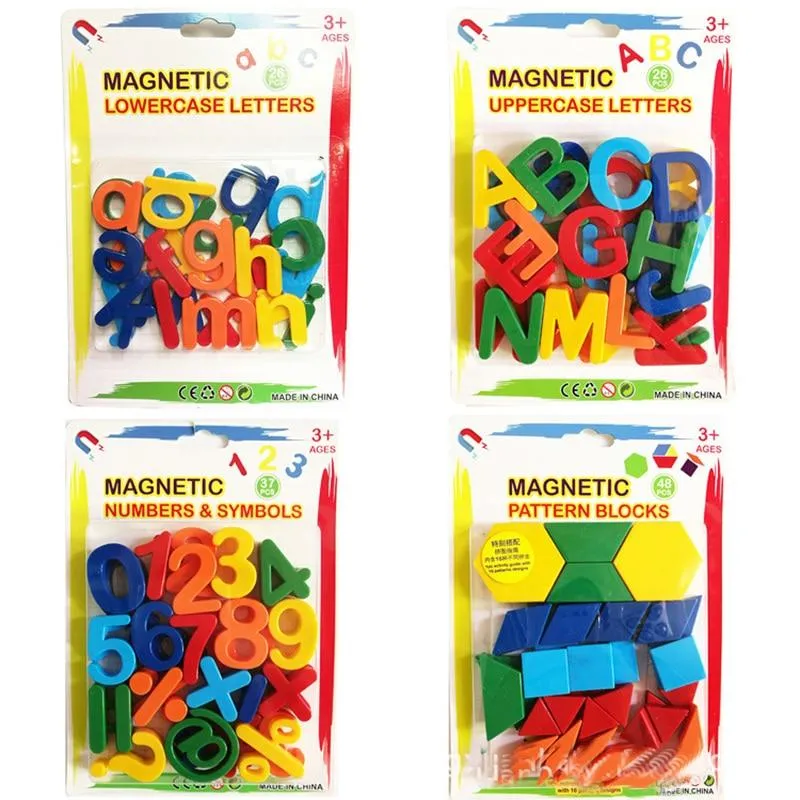 26 stücke Magnetische Lernen Alphabet Buchstaben Kunststoff Kühlschrank Aufkleber Kleinkinder Kinder Lernen Rechtschreibung Zählen Pädagogisches Spielzeug