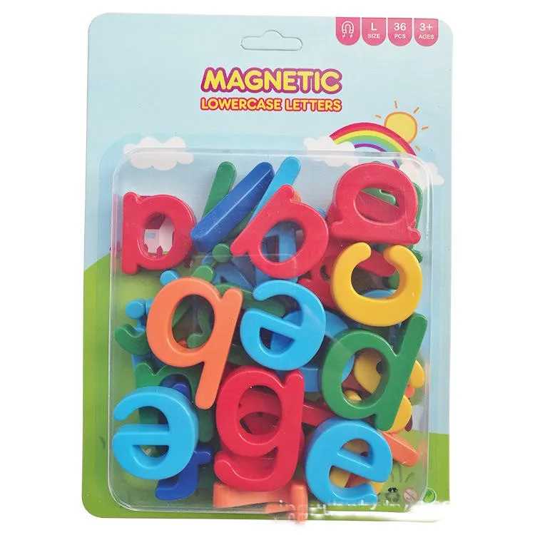 26 stücke Magnetische Lernen Alphabet Buchstaben Kunststoff Kühlschrank Aufkleber Kleinkinder Kinder Lernen Rechtschreibung Zählen Pädagogisches Spielzeug