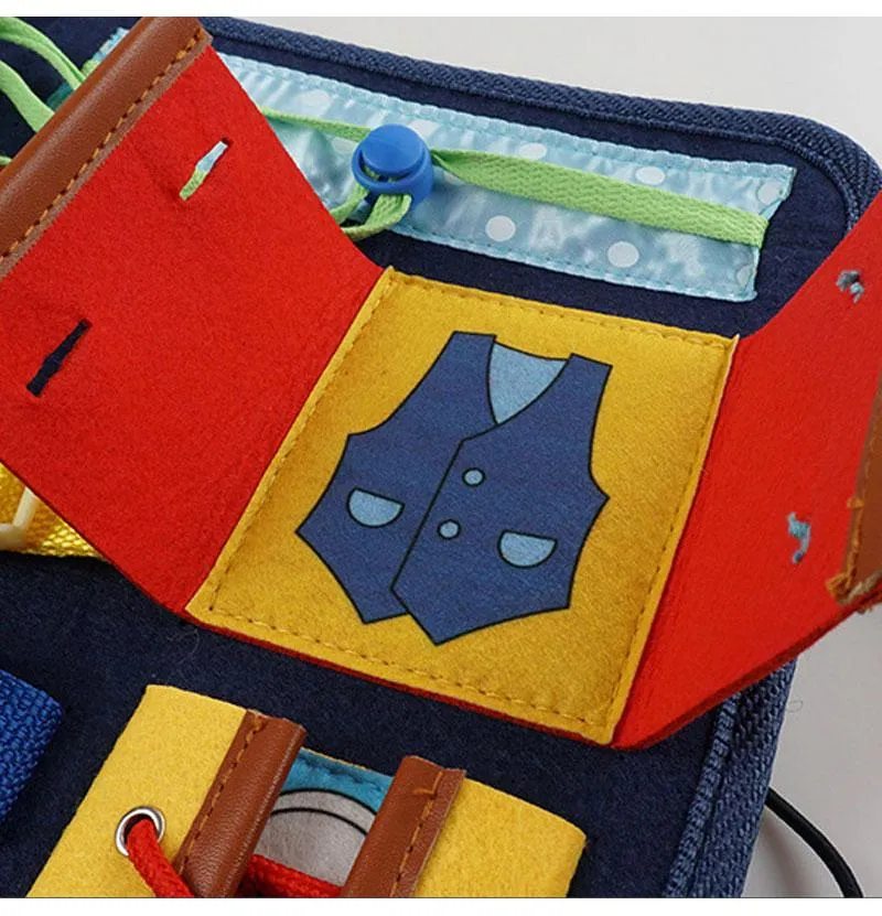 Montessori Spielzeug Früherziehung Feinmotorisches Training Selbstpflege Fähigkeit Kinder Spiel Vorschule Kinder Spielzeug für Mädchen Jungen
