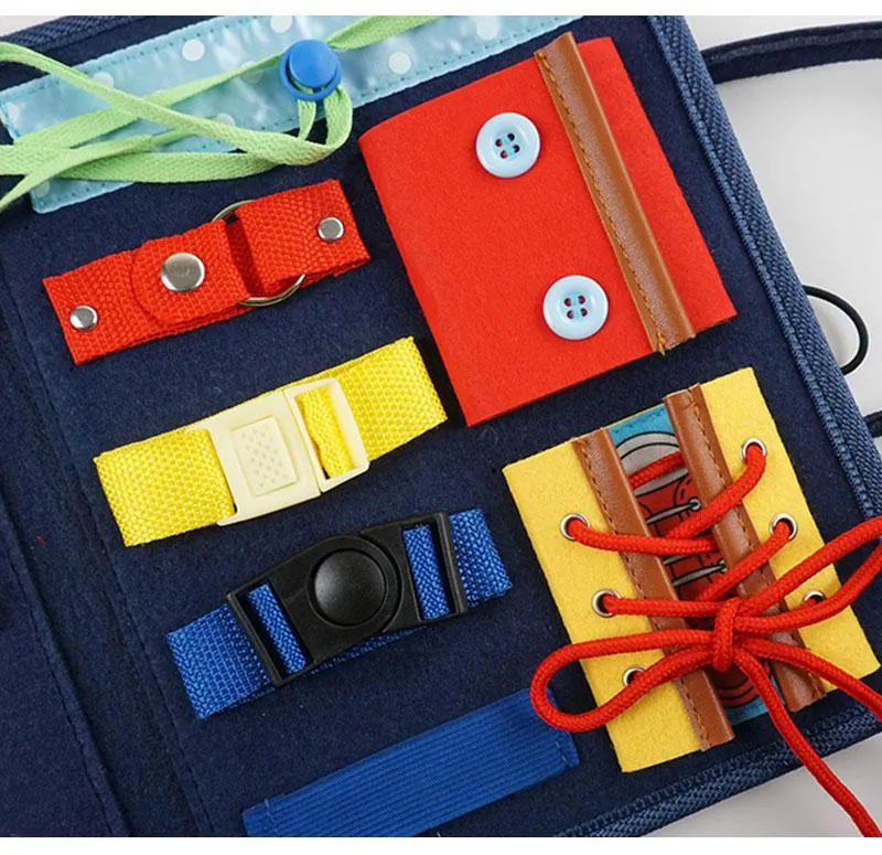 Montessori Spielzeug Früherziehung Feinmotorisches Training Selbstpflege Fähigkeit Kinder Spiel Vorschule Kinder Spielzeug für Mädchen Jungen
