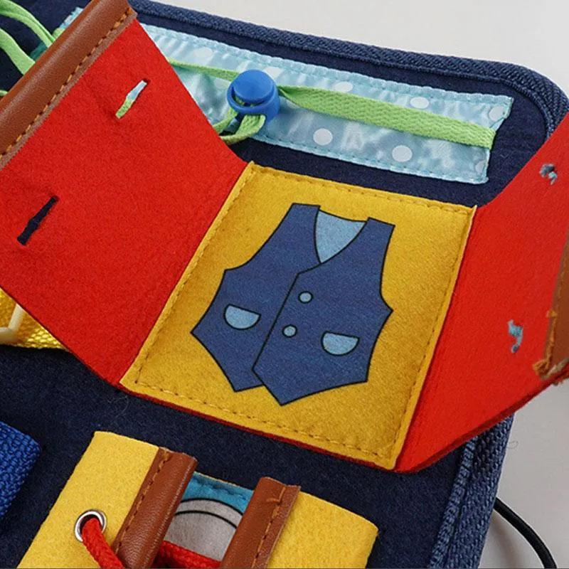 Montessori Spielzeug Früherziehung Feinmotorisches Training Selbstpflege Fähigkeit Kinder Spiel Vorschule Kinder Spielzeug für Mädchen Jungen