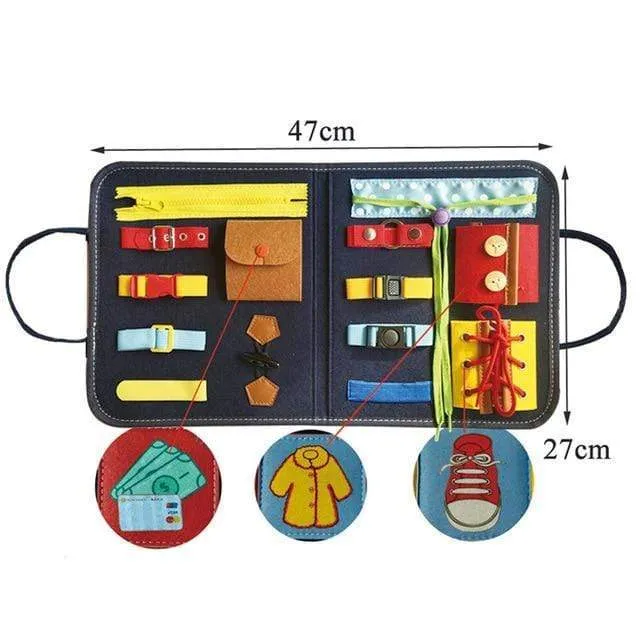 Montessori Spielzeug Früherziehung Feinmotorisches Training Selbstpflege Fähigkeit Kinder Spiel Vorschule Kinder Spielzeug für Mädchen Jungen