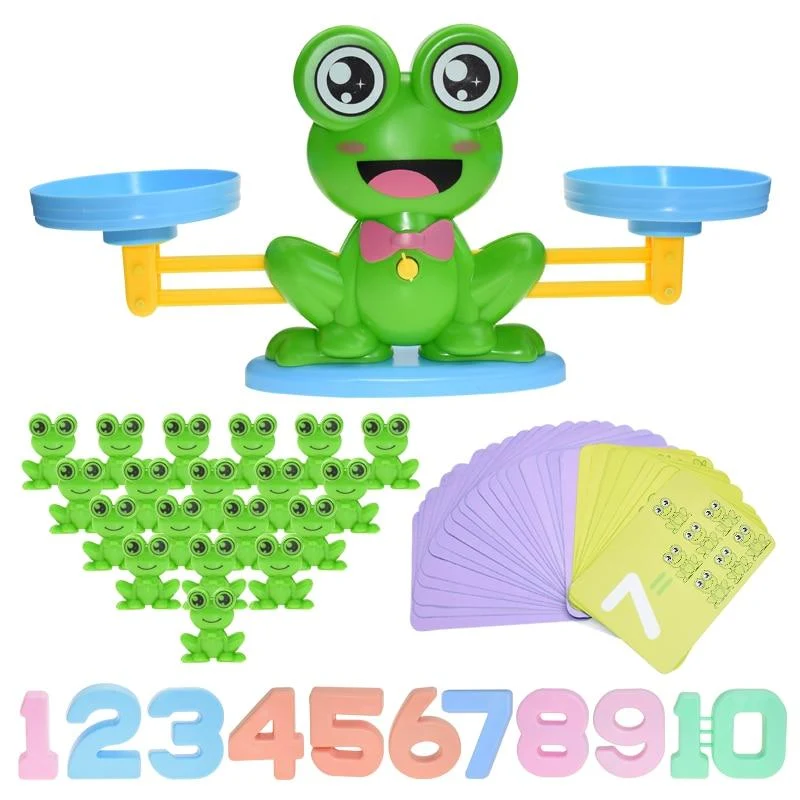 Montessori Mathe Spielzeug Digital Affe Balance Skala Pädagogische Mathe Pinguin Balancieren Skala Zahl Brettspiel Kinder Lernspielzeug