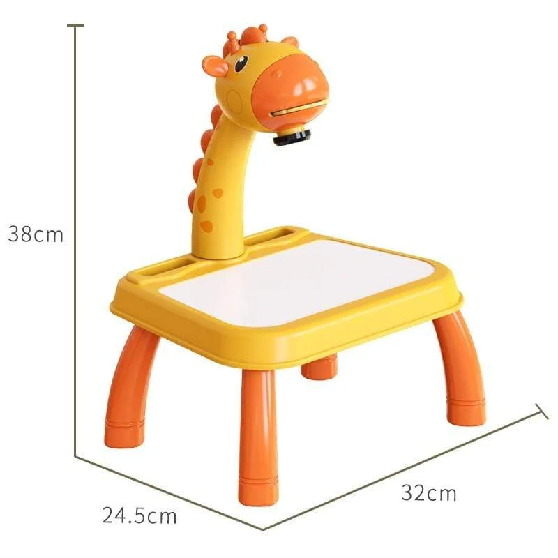 Kinder Spielzeug Projektion Zeichnung Set Kinder Buch Сoloring Werkzeuge Montessori Set Baby Lernen Pädagogische Geschenke Spielzeug Für Mädchen