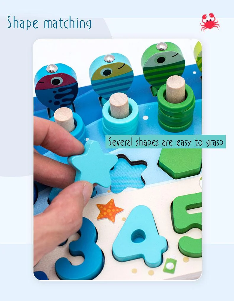 Montessori Geometrische Kognition Zählen Alphabet Lernspiel Kinder Mathe Entwicklung Spielzeug Für Kinder Frühes Lernspielzeug