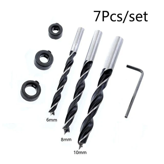 Pocket Hole Screw Jig 15 Grad Dübelbohrer Tischler-Kit Tischler Holz Holzarbeiten Guides Joint Angle Locator Tool