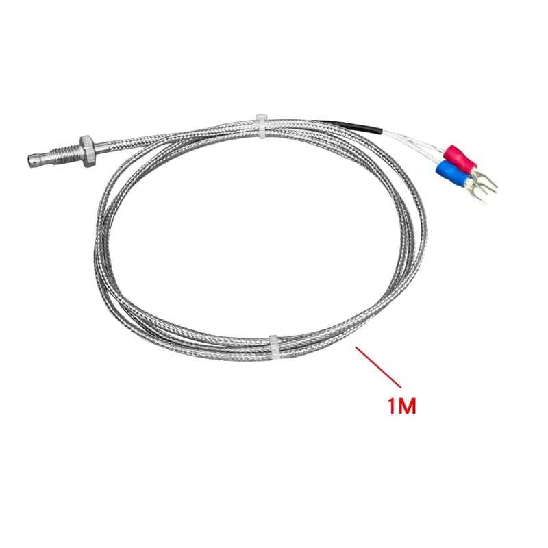 REX-C100 Digitaler PID-Temperaturregler, Thermostat, SSR-Ausgang + max. 40 A SSR-Relais + K-Thermoelement-Sonde, hohe Qualität