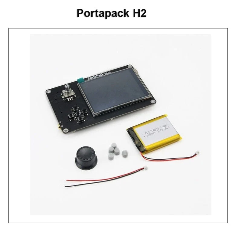 Mayhem Portapack H2 Hackrf One SDR Software Defined Radio 1MHz-6GHz Optional Metallgehäuse Antennen Kits DIY Schnellmontage