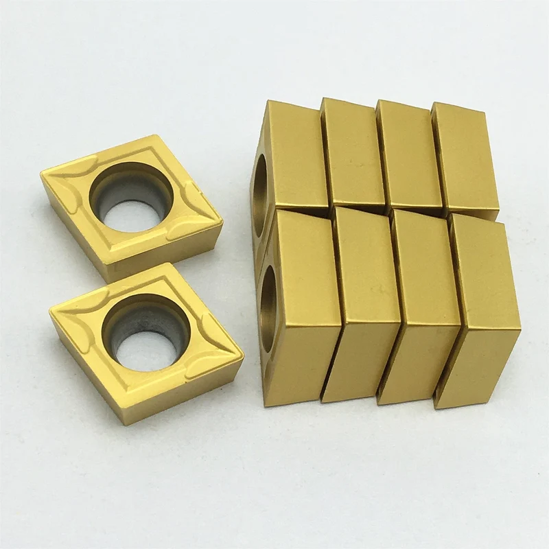 10 STÜCKE CCMT060204 VP15TF UE6020 US735 interne fräser CCMT 060204 hartmetall CNC einfügen drehmaschine fräser drehen einfügen