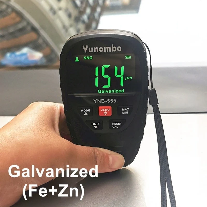 2021 neue Version Yunombo YNB-555/YNB-555R Film Dicke Meter Auto Verzinktem Lack Dicke Gauge Beschichtung Dicke Gauge